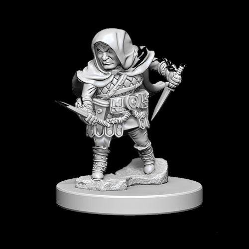 D&D Unpainted Miniatures: Halfling Male Rogue - Red Goblin