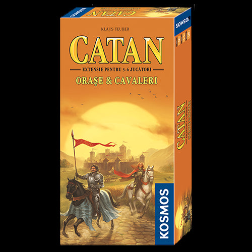 Catan: Oraşe & cavaleri – Extensia pentru 5-6 jucători - Red Goblin