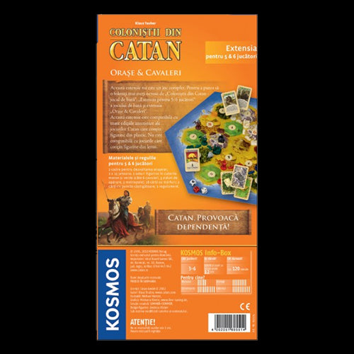 Catan: Oraşe & cavaleri – Extensia pentru 5-6 jucători - Red Goblin