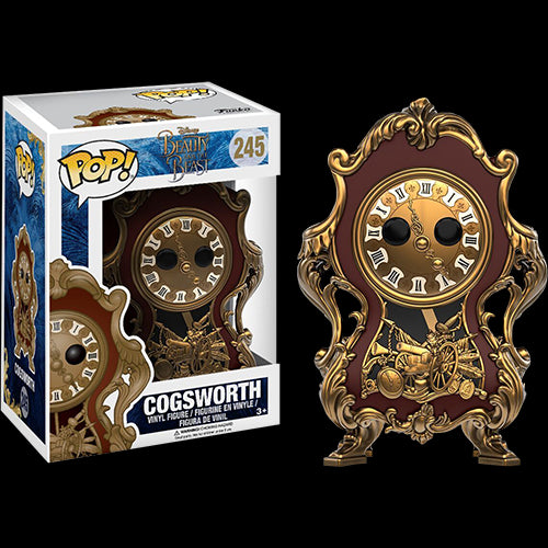 Funko Pop: Beauty and the Beast Live Action - Cogsworth - Red Goblin