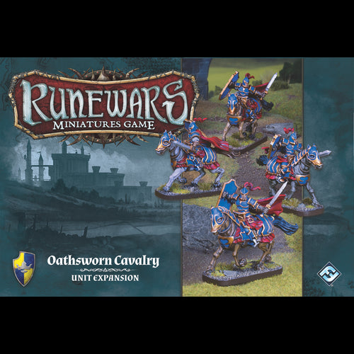 Runewars Miniatures Game - Oathsworn Cavalry - Red Goblin