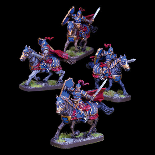 Runewars Miniatures Game - Oathsworn Cavalry - Red Goblin