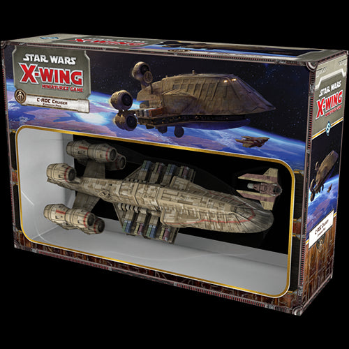 Star Wars: X-Wing Miniatures Game – C-ROC Cruiser Expansion Pack - Red Goblin