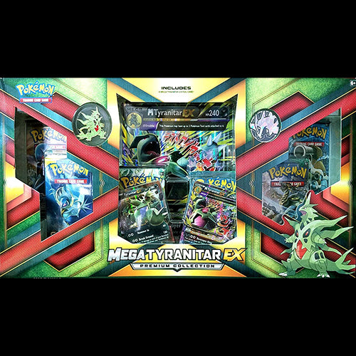 Pokemon Trading Card Game: Mega Tyranitar-EX - Premium Collection - Red Goblin