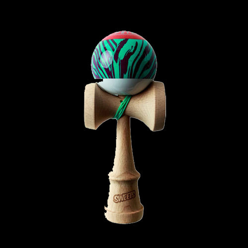 Kendama Sweets Prime Grain Split 2.0 Laser Tag - Red Goblin