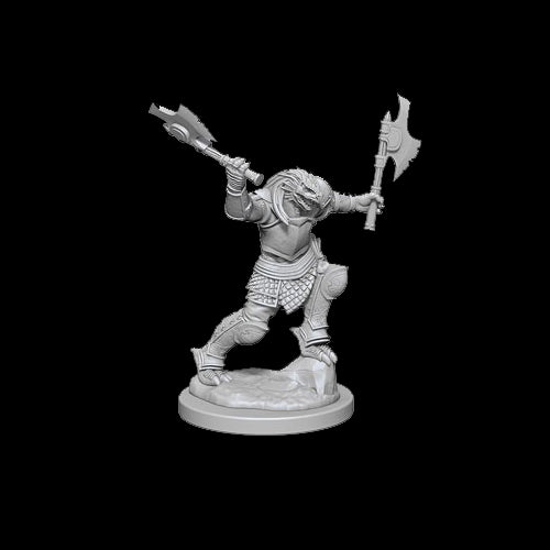 D&D Nolzur's Marvelous Unpainted Miniatures: Dragonborn Female Fighter - Red Goblin