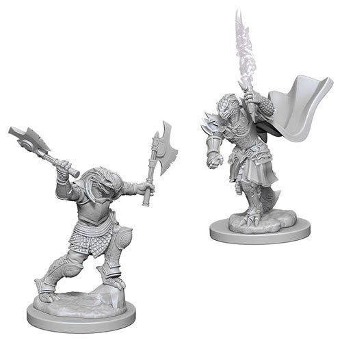 D&D Nolzur's Marvelous Unpainted Miniatures: Dragonborn Female Fighter - Red Goblin