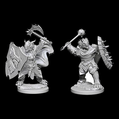 D&D Nolzur's Marvelous Unpainted Miniatures: Dragonborn Male Paladin - Red Goblin