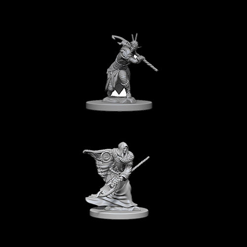 D&D Nolzur's Marvelous Unpainted Miniatures: Elf Male Druid - Red Goblin