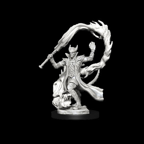 D&D Nolzur's Marvelous Unpainted Miniatures: Tiefling Male Sorcerer - Red Goblin