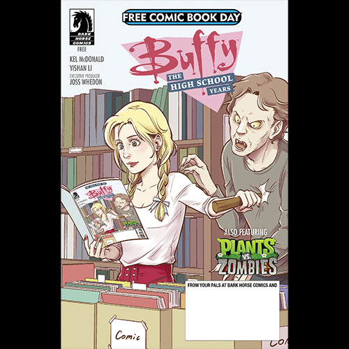 FCBD 2017 Dark Horse All Ages Buffy High School & PvZ - Red Goblin