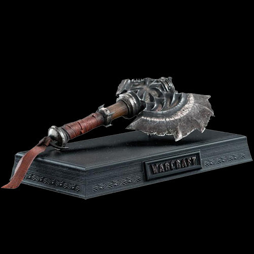 Figurină: Warcraft Replica - Durotan's Axe - Red Goblin