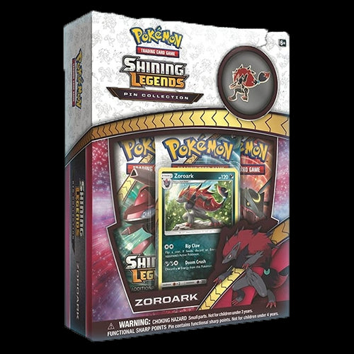 Pokemon Trading Card Game: Shining Legends Pin Collection - Zoroark - Red Goblin