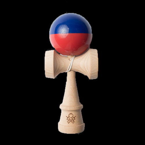 Kendama Sweets Sumo Half Split Red Blue - Red Goblin