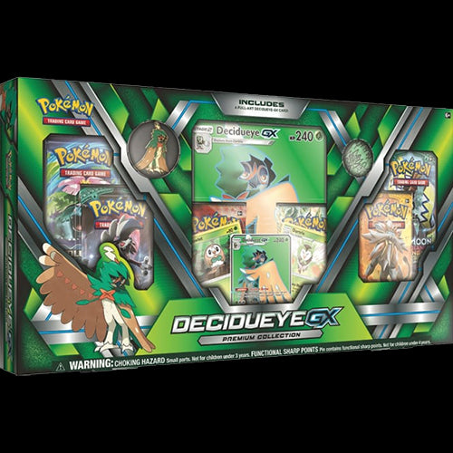 Pokemon Trading Card Game: Decidueye-GX Premium Collection Box - Red Goblin