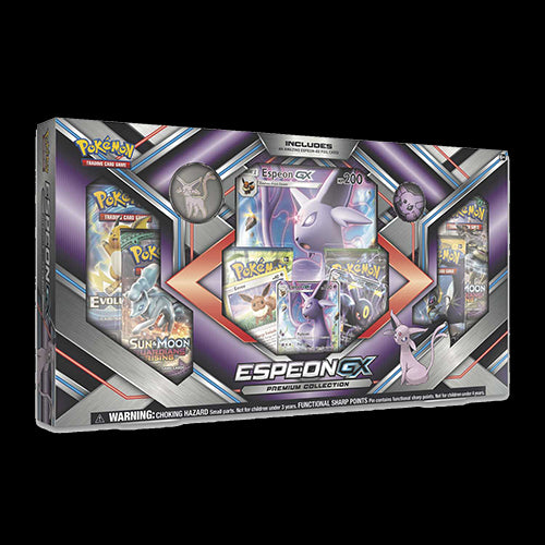 Pokemon Trading Card Game: Espeon-GX - Premium Collection - Red Goblin