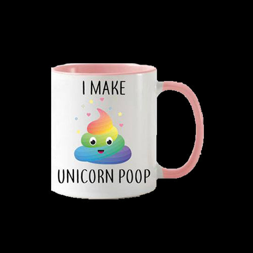 Cană: Unicorn - I Make Unicorn Poop - Red Goblin