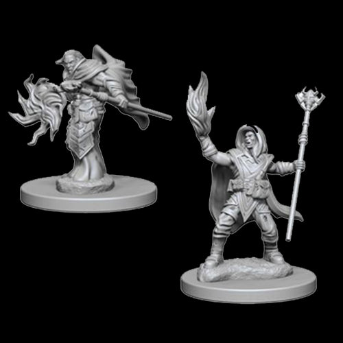 D&D Nolzur's Marvelous Unpainted Miniatures: Elf Male Wizard - Red Goblin