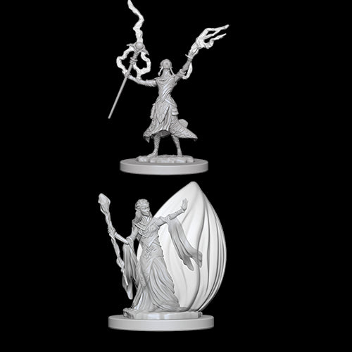 D&D Nolzur's Marvelous Unpainted Miniatures: Elf Female Wizard - Red Goblin