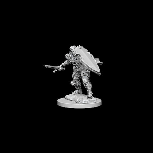 D&D Nolzur's Marvelous Unpainted Miniatures: Human Male Paladin - Red Goblin