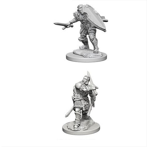 D&D Nolzur's Marvelous Unpainted Miniatures: Human Male Paladin - Red Goblin