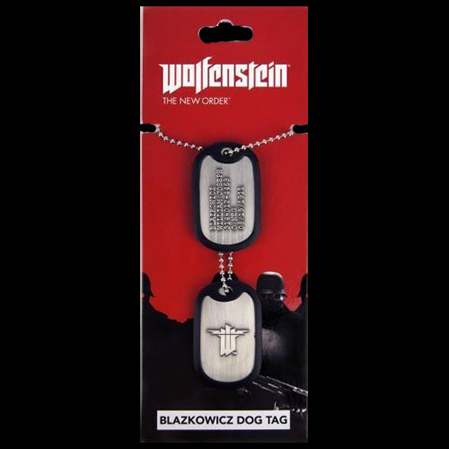 Dog tags: Wolfenstein - Blazkowicz - Red Goblin