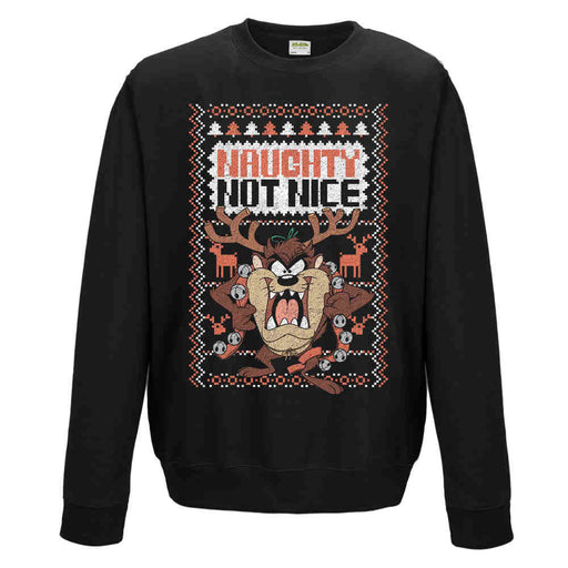 Looney Tunes - Taz Naughty Sweatshirt - Red Goblin