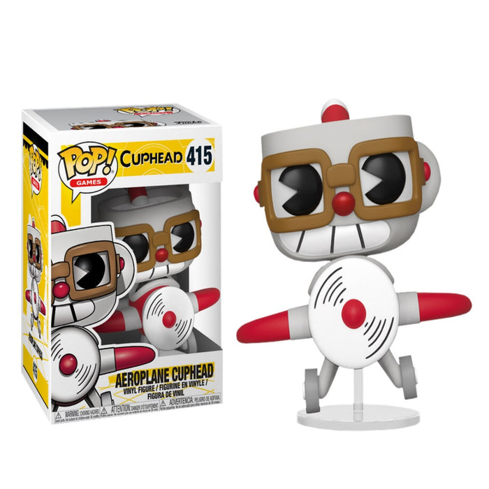 Funko Pop: Cuphead - Aeroplane Cuphead - Red Goblin