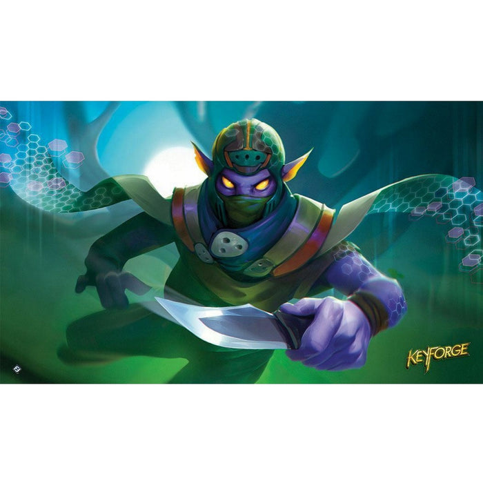 KeyForge: Finishing Blow Playmat - Red Goblin