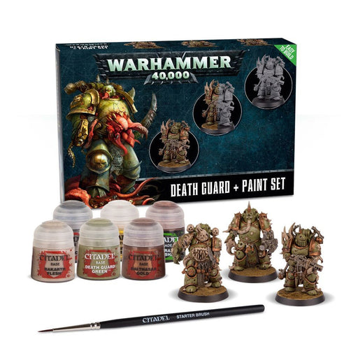 Death Guard + Paint Set - Red Goblin