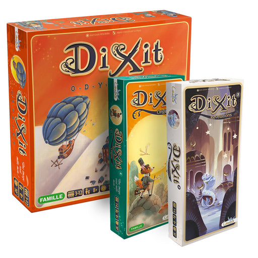 Pachet Dixit Odyssey + 2 Extensii - Red Goblin