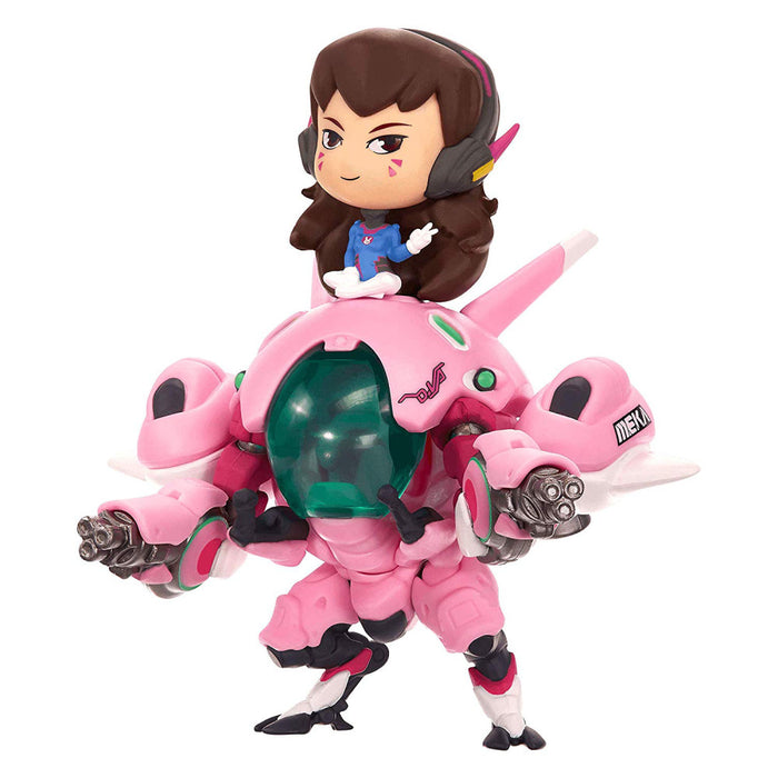 Figurina Overwatch Cute but Deadly Vinyl D.Va & Meka 13 cm - Red Goblin