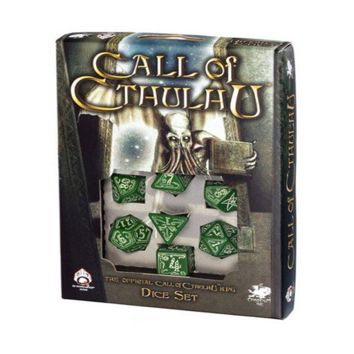 Set zaruri Verde Fosforescent Call of Cthulhu - Red Goblin