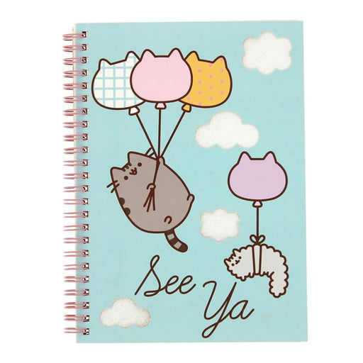 Notebook Pusheen A5 Glitter Balloons - Red Goblin