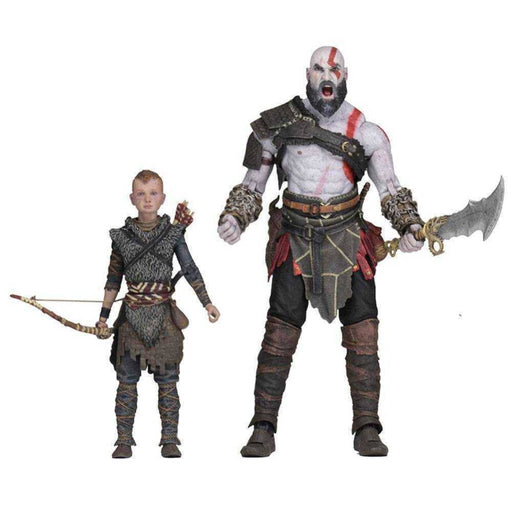 Figurina Articulata God of War 2018 Ultimate Kratos & Atreus Set 2 buc 13-18 cm - Red Goblin