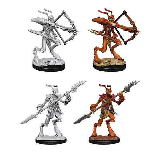 D&D Nolzur's Marvelous Unpainted Miniatures: Thri-Kreen - Red Goblin