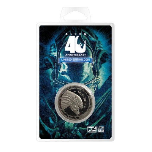 Moneda Editie Aniversara 40 de ani Alien placata cu argint - Red Goblin