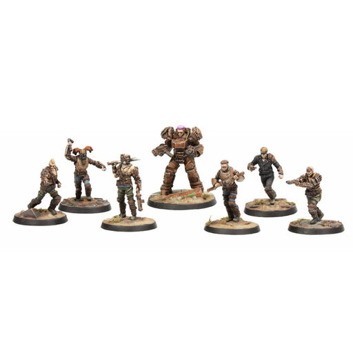 Expansiune Fallout: Wasteland Warfare - Raiders Core Set Miniaturi - Red Goblin