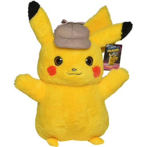 Figurina plus Pokémon Detective Pikachu in Marime Naturala - Red Goblin