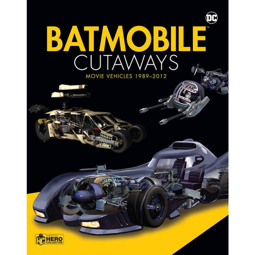 Batmobile Cutaways Movie Vehicles 1989-2012 with Collectible - Red Goblin