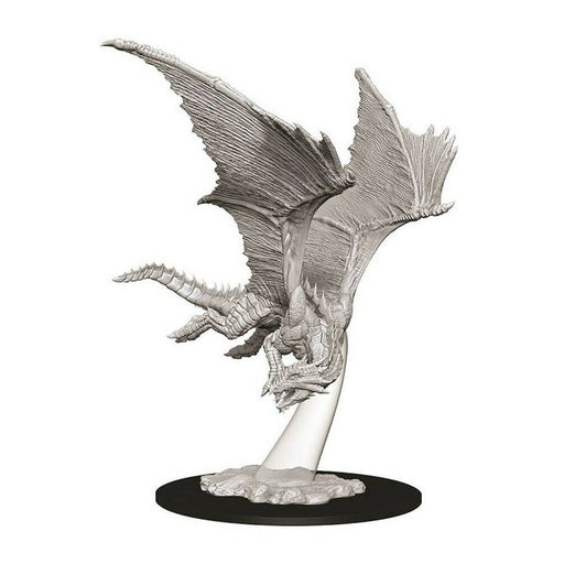 Miniaturi Nepictate D&D Young Bronze Dragon - Red Goblin