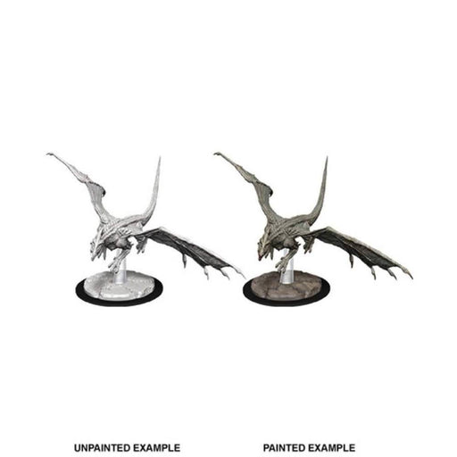 Miniaturi Nepictate D&D Young White Dragon - Red Goblin