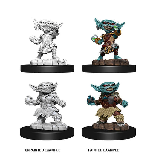 Miniaturi Nepictate Pathfinder Female Goblin Alchemist - Red Goblin