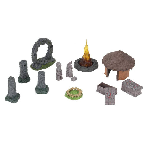 Miniaturi WizKids 4D Settings Jungle Shrine - Red Goblin