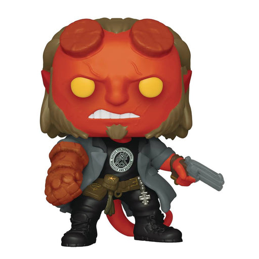 Figurina Funko Pop Hellboy cu BPRD Tee - Red Goblin