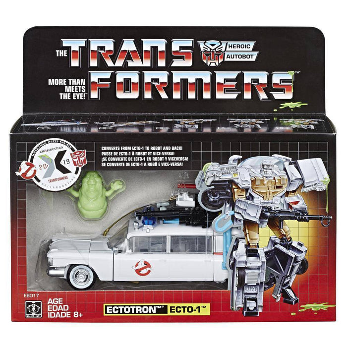 Figurina Transformers Ghostbusters Crossover Ectotron Ecto 1 - Red Goblin