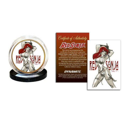 Moneda de Colectie Red Sonja Campbell - Red Goblin