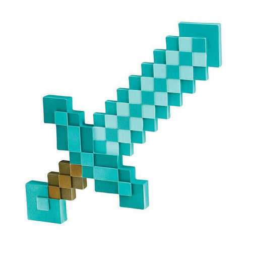 Figurina Plastic Minecraft Replica Diamond Sword 51 cm - Red Goblin