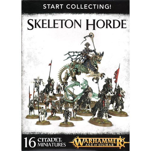 Expansiune Warhammer Start Collecting Skeleton Horde - Red Goblin