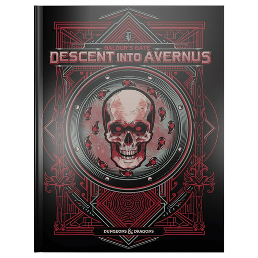 Carte D&D Baldur's Gate Descent into Avernus Adventure Book Alternate Cover - Red Goblin